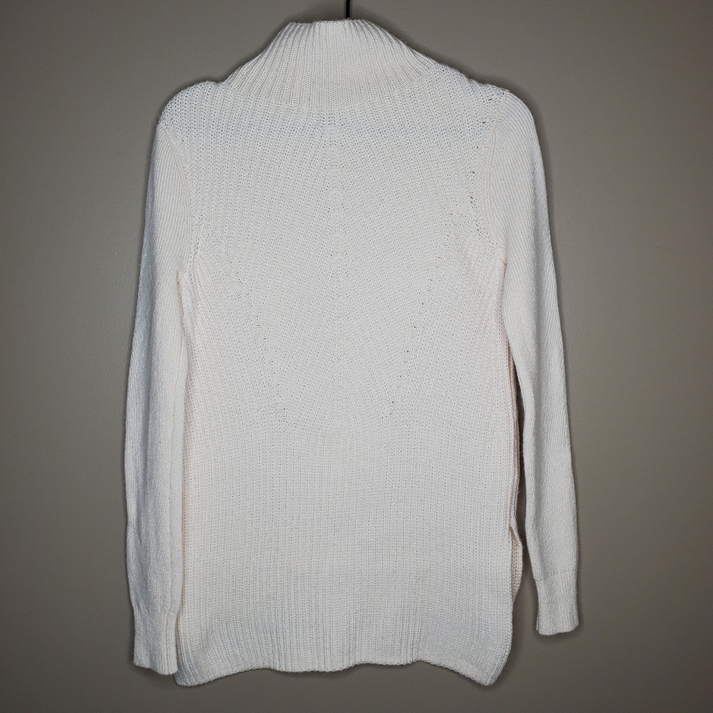 Veronica Beard Rama Sweater in Ivory Cashmere Wool - Picture 4 of 14